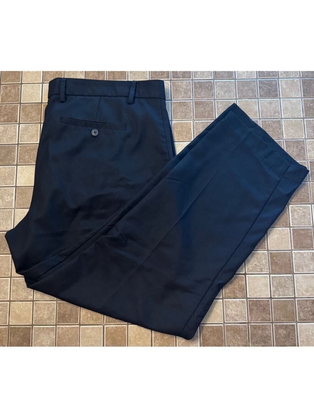 Men's Falls Creek Black Dress Pants Size 42x30